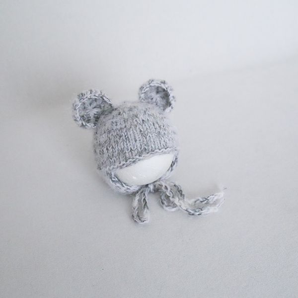 

vintage baby girl pgraphy hat knitted bonnet newborn p props crochet cap infant beanie ready to ship, Yellow