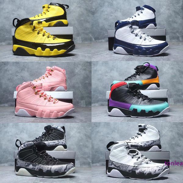

9 9s dream it do it unc mop melo mens basketball shoes la og space jam men bred the spirit anthracite sporst sneakers shoes