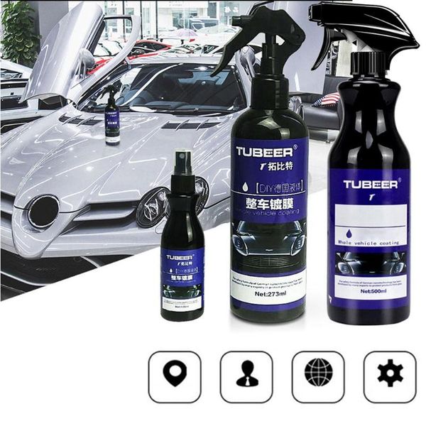 

500ml car nano coating liquid coating spray hydrophobic polishing spraying wax auto paint care crystal protective film