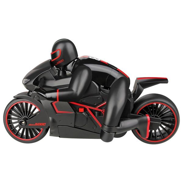 

eboyu(tm) 333-mt01b high-speed 2.4ghz rc motorcycle full scale electric remote control off road motorcycle car w/ led headlights