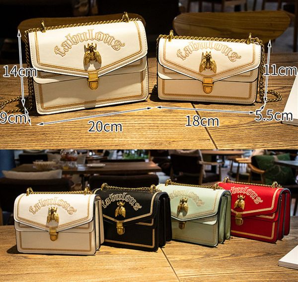 

мед пчелы сумка женщин 2019 новый стиль сумка моды цепи ретро женщин