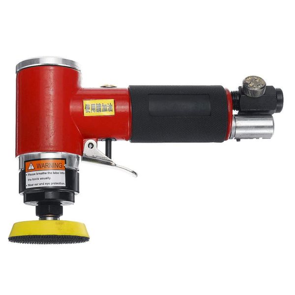 

5 inch high-speed mini pneumatic sanding machine air sander with push switch and sanding pad for polishing grinding tools