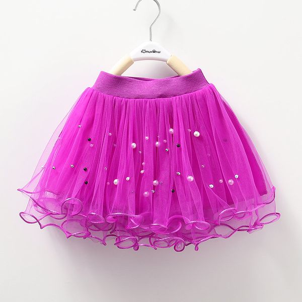 

2020 spring autumn summer princess girl dance skirt solid school girls lace white skirts children baby toddler 2 4 6 8 10 12 14y