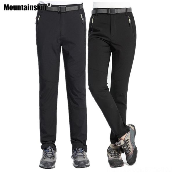 

mountainskin men womens quick dry pants sports outdoor wear athletic & outdoor apparel hiking summer breathable trekking camping fishing cou, Black;green