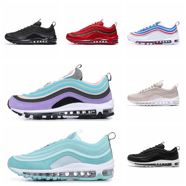 

Chaussures 97 Sean Wotherspoon Running Shoes 97s Ultra Brand Designer Women Mens Trainers Plus Gold Silver Bullet Shoe 308