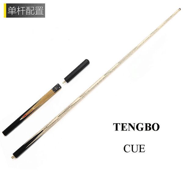 

145cm professional 3/4 jointed billiard pool cues stick 10mm tip small head three section standard british snooker cue