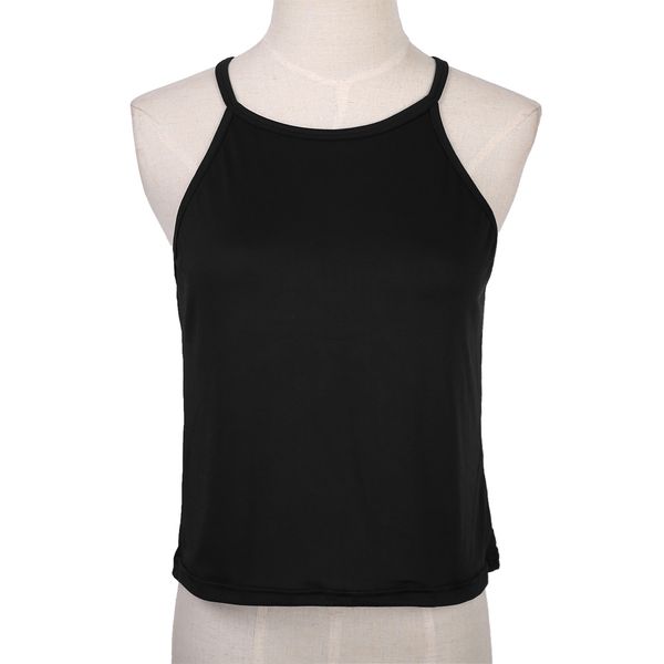 

women summer vest sleeveless tee casual t-shirt 2016 fashion new style, White