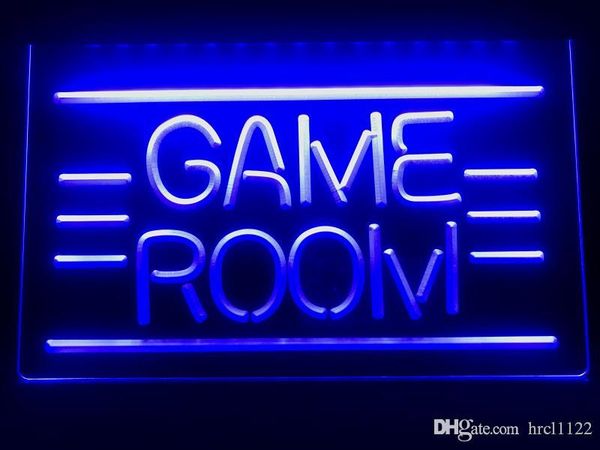 

I338b- ROOM GAME Отображает Игрушки TV LED неоновый свет Вход