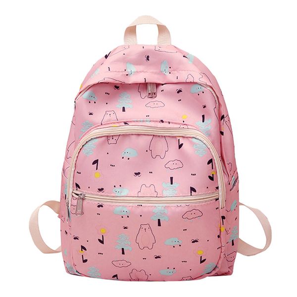 

molave nylon print women backpacks waterproof campus student lightweight schoolbag backpack for school teenagers girls gq10