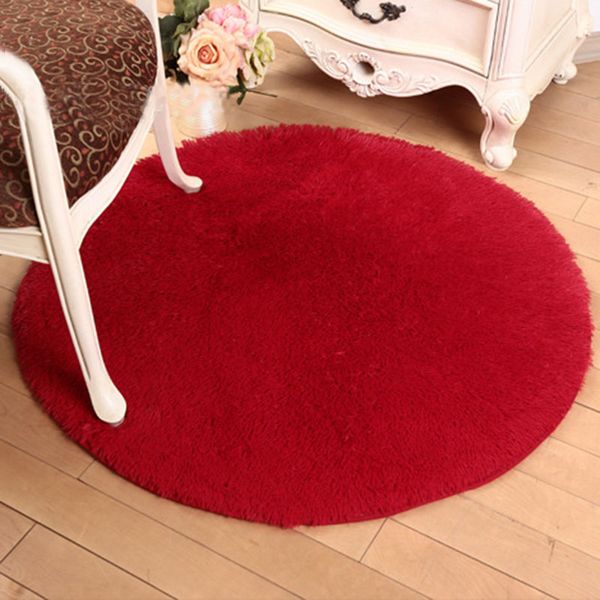 

junejour 1pc 40cm sheepskin wool carpet chair cover bedroom faux mat seat pad plain skin fur plain fluffy area rugs washable
