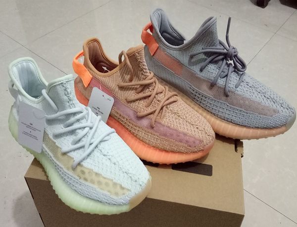 

EG7490 ГОРЯЧИЕ ПРОДАЖИ Новый 350 V2 Глина Гиперпространство Истинная Форма Kanye West Мужчины Женщины Аутентичные спорта на открытом воздухе Кроссовки size36 ~ 48 Бесплатная доставка