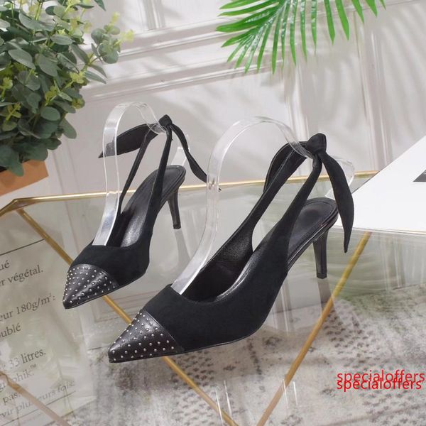 

2019 new fashion luxury high heels designer women sandals women designer sandals designer sandals bow high heels, Black