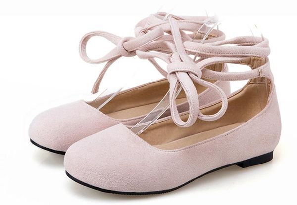 

women's shoes in spring and autumn flat bottom round head suede @2251, Black