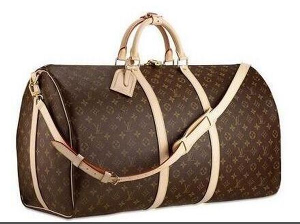 

2019 new fa hion men women travel bag duffle bag brand de igner luggage handbag large capacity port bag 41412 55cm