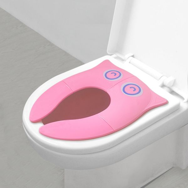 

Cartoon Children Toilet Cushion Portable Non Slip Toilet Pads Practical Baby Folding Toilet Seat