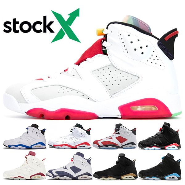 

new arrive 6 6s hare men basketball shoes infrared reflective dmp black cat unc jumpman marron oreo alterna sports sneaker trainers