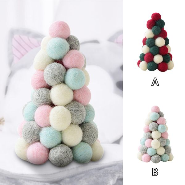 

christmas home decor wool felt mini christmas tree decoration deskdecor handmade suitable for office family