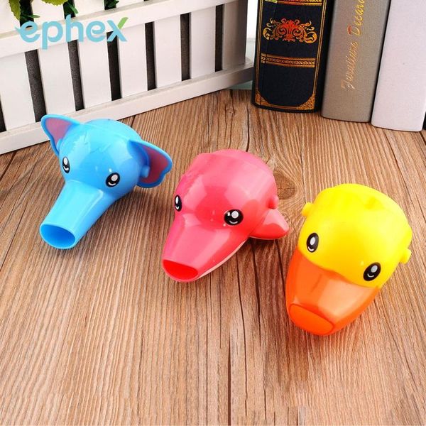 

faucet extender toddler hand washing bathroom sink safe blue/yellow/red