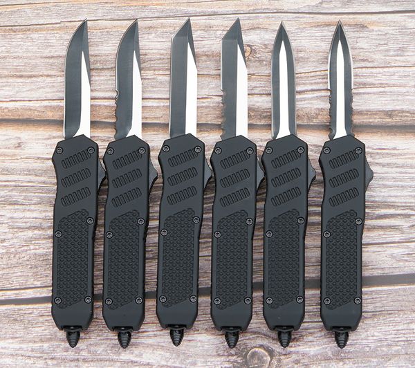 

7 inch Small KT07 D/A Automatic Knife 440C steel EDC tactical Pocket knife outdoor gear Tools with sheath Unique Gifts for Men