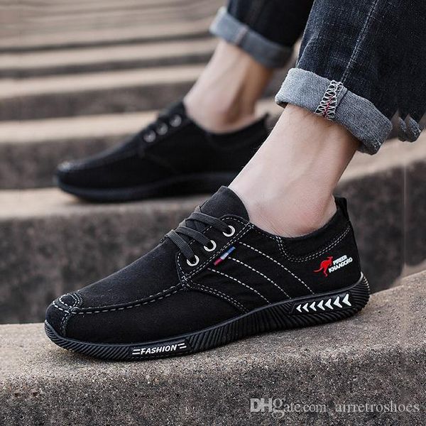

new season fashion casual shoes fashion platform canvas sneaker combination shoes mens womens fashion casual shoes size 40-44, Black