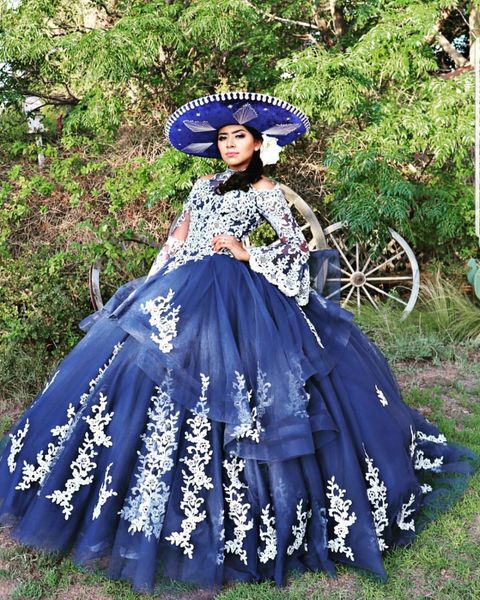 

vestido 15 anos blue quinceanera платья бальное платье юбка выпускного вечера высокая шея кружева аппликация сладкий шестнадцать платье с дл, Blue;red