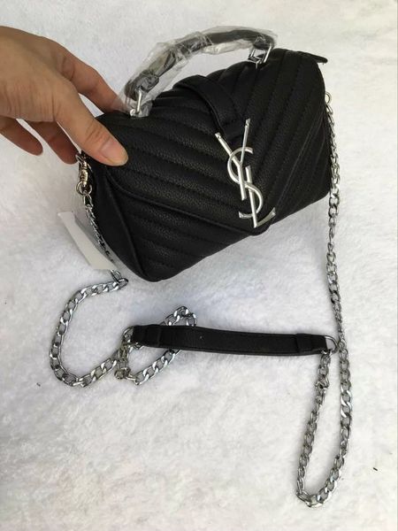 

Marmont houlder bag women chain cro body bag handbag new pur e female leather twill tyle me enger bag hipping