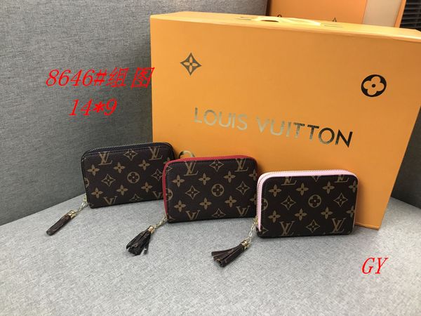 

fashion women clutch leather mini by lv wallet ladies girl casual card holder bag solid zip coin purse handbag