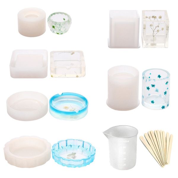 

silicone for resin resin diy casting molds and tools set for jewelry