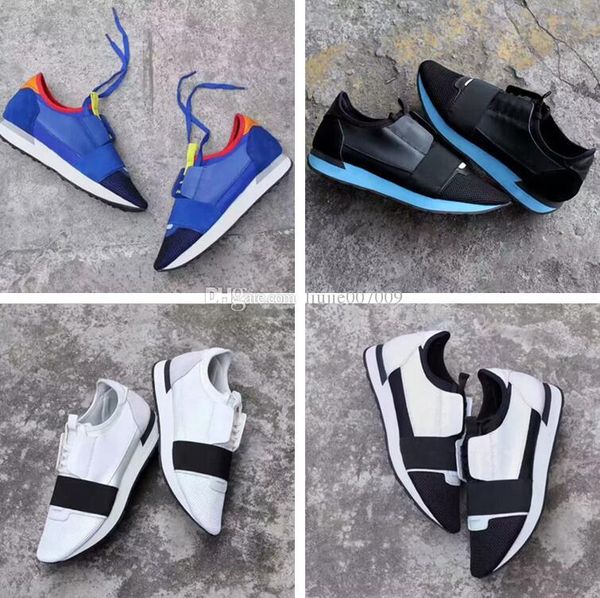 

Whole ale ca ual hoe man woman port race runner hoe with box fa hion mixed color trainer neaker me h ize eu 35 46