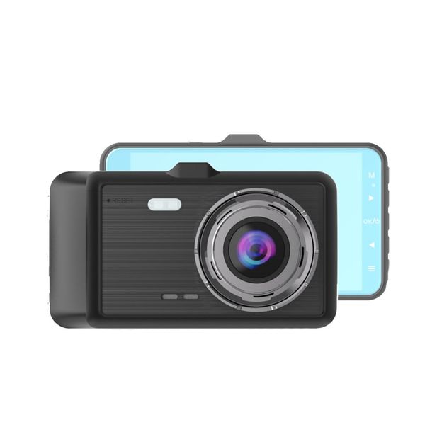 

1080p hd dvr camera 4 inch auto dual lens dash cam with rearview camera video registrator night vision car recorder dashcam car dvr
