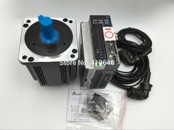 Set Sales 1.5kw Delta 1500 W Servo Motor ECMA-E21315RS e Drive ASD-B2-1521-B com Cabo com 3000 rpm