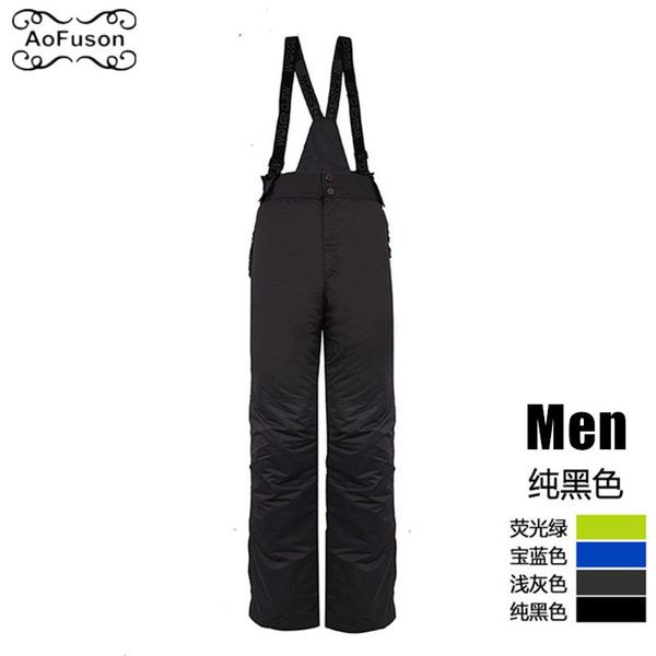 

winter ski pants men windproof waterproof outdoor sport keep warm male trousers camping riding skiing snowboard thicker pants
