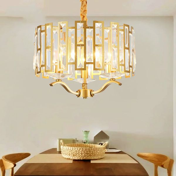 

postmodern led luxury k9 crystal chandelier lighting living room gold hanging lights nordic bedroom pendant lamp dining fixtures