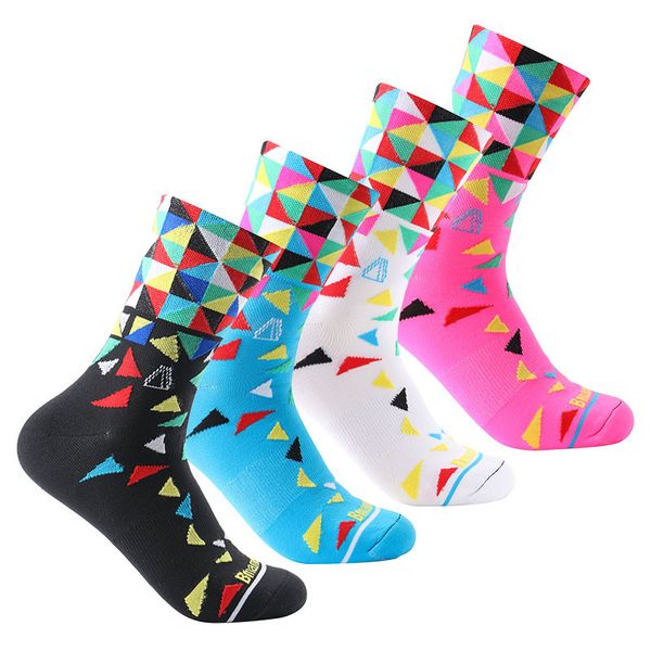 

new 2017 sports running cycling socks and socks ortdoor women men and bicycle bike basketball, Black