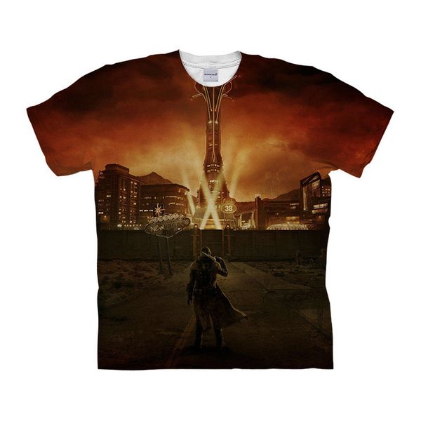

2019 short sleeve radiation 3dt pity printing t pity male, White;black