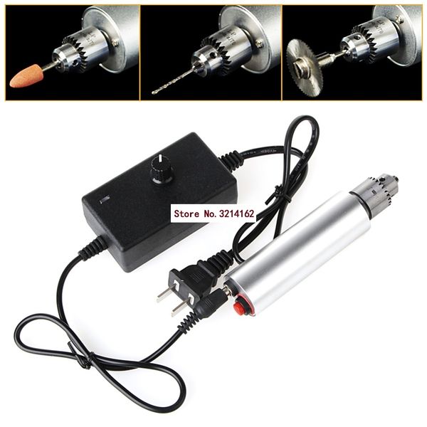 

dc 3v-24v mini electric hand drill rotary tool diy 385 motor w/ 24v power supply 07nov