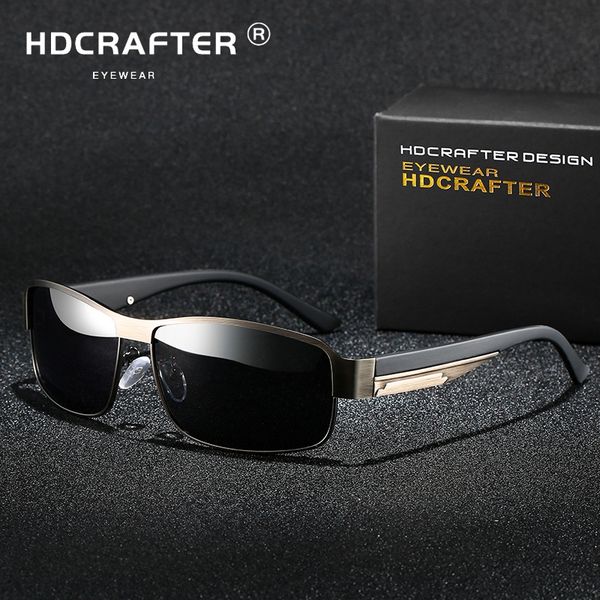 

square sunglasses men polarized brand design driving sun glasses uv400 mens classic sunglasses male goggle uv400 gafas de sol, White;black