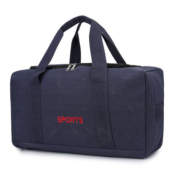 

large capacity canvas hand shoulder men's bag luggage travel shoulder bag duffel thick travel