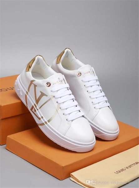 

8 13 loui 13 vuitton 13 gucci 13 luxury men women ca ual leather walking port trainer neaker running hoe have box 53, Black