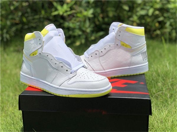 

2020 1 og high first class flight men basketball shoes retro white dynamic yellow black 555088-170 sports shoes sneakers 7-13