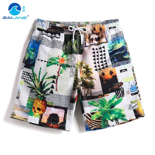 

summer men's board shorts sweat liner swimwear beach shorts swimming trunks swimsuits waterproof joggers beach mesh