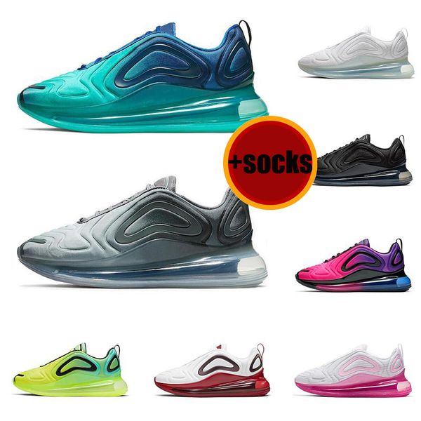 

2019 кроссовки для мужчин женщин triple черный volt pink rise sea forest закат gym red carbon gray мужской тренер моды спортивные кроссовки