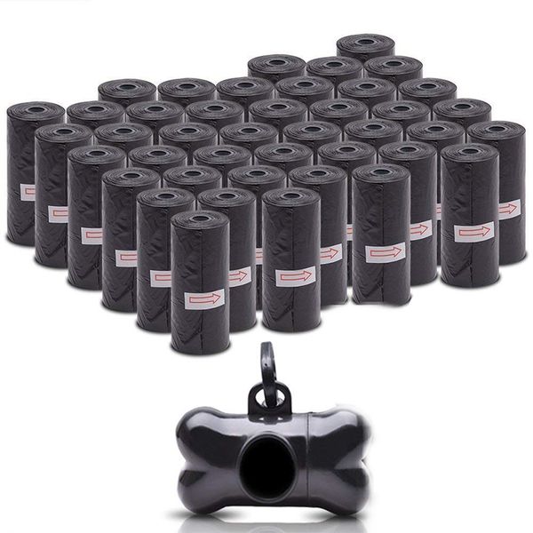 

dog poop bag clean up refill rolls pet dispenser bag waste garbage bags carrier holder dispenser pet accessories 50rolls=750pcs