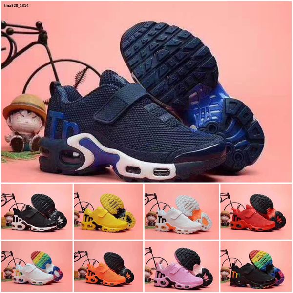 

kids baby plus tn boy girl shoe for children classic parent-child athletic outdoor mix sneaker black casual shoes size28-35