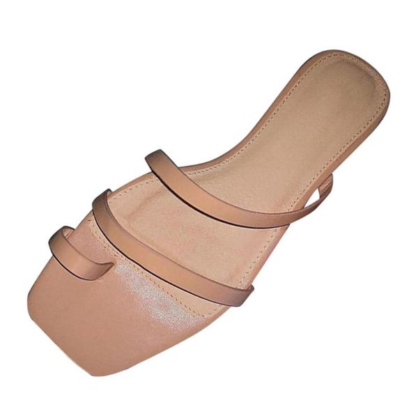 

women slipper beach womens summer sandals casual slippers flat flip flops beach open toe shoes open toe ladies flat shoes#312, Black