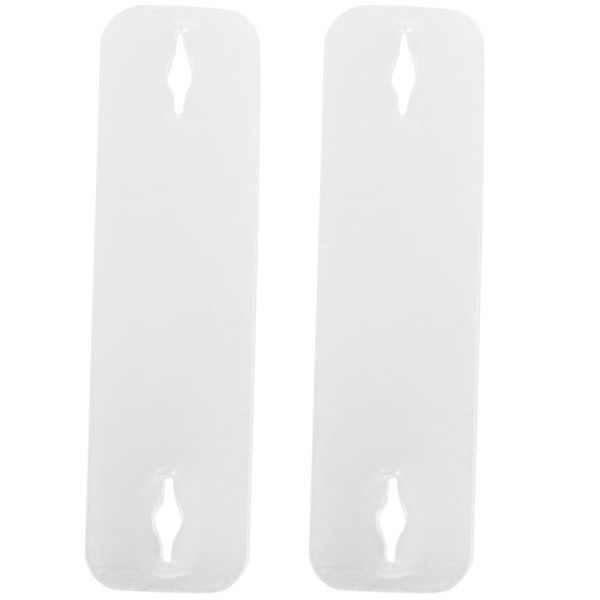 

10 x invisible tie stays tie down tacks clip transparent color, Silver;golden