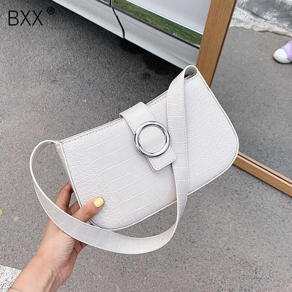 

bxx] new arrival crocodile pattern small pu leather bag for women 2020 summer shoulder bags handbags female crossbody bag hm452