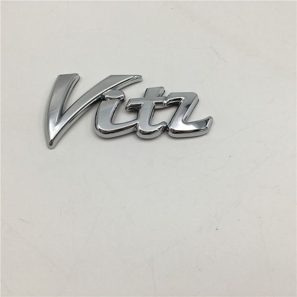 

for toyota vitz chrome emblem hatchback badge letters rear trunk nameplate