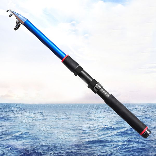 

portable fishing rods superhard frp 1.8m 2.1m 2.4m 2.7m 3.0m 3.6m spinning fish tackle sea ocean rod
