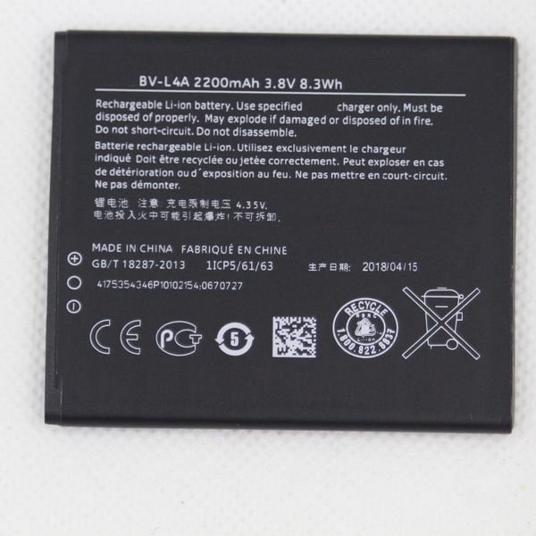 

2200mah bll4a bll4a bl l4a bvl4a battery for lumia 535 battery lumia 830 rm984 rm1090 rm1089 replacement battery